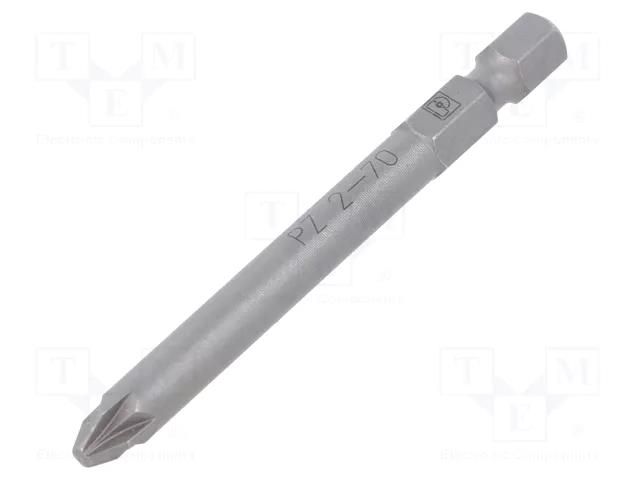 Screwdriver bit; Pozidriv®; Overall len: 70mm PHOENIX CONTACT PH-1212595