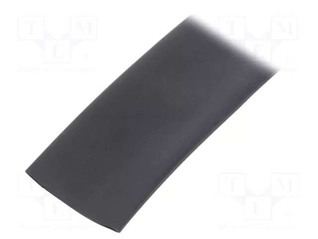 Heat shrink sleeve; glueless; 2: 1; 25.4mm; black; polyolefine BM GROUP BMGBS254BNE