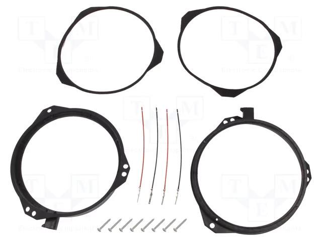 Speaker frame; 165mm; BMW,Mercedes,Nissan,Opel,Renault ACV RAM-20.636/K