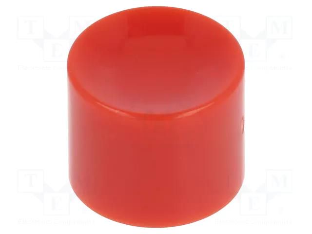 Button; Illumin: none; Body: red; ABS; MPA KNITTER-SWITCH KM409