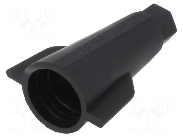 Quick splice; 41A; 400V; screwed; black; 1÷6mm2; quick splice SIMET ZSE1-1.0/6.0B