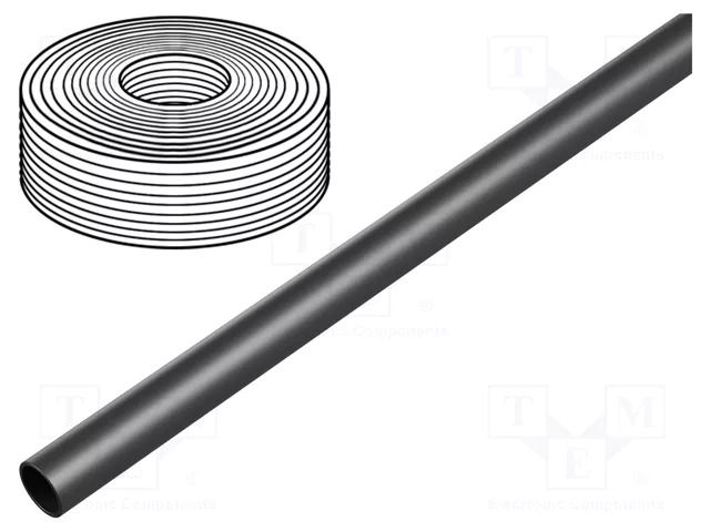 Pneumatic tubing; -0.95÷10bar; polyetylene; PEN; black; -30÷60°C FESTO PEN-6X1-SW
