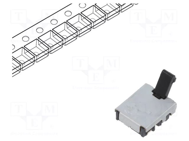 Switch: detecting; Pos: 2; SPST; 0.01A/5VDC; Leads: curved; ESE13 PANASONIC ESE13V01A