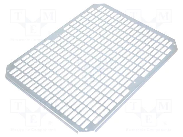Mounting plate; steel FIBOX MPPARCA4050