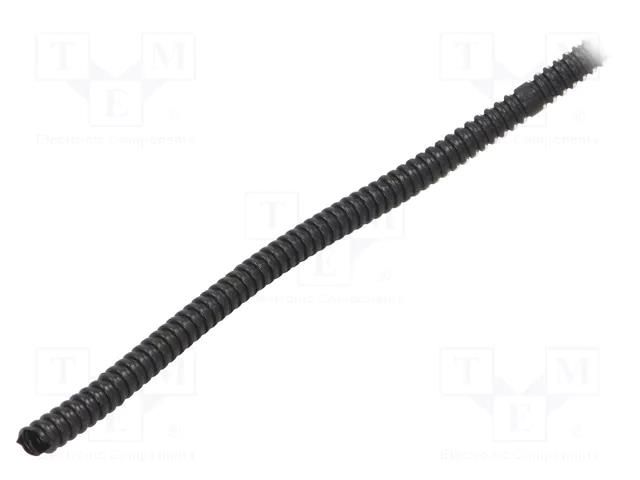 Protective tube; Size: 10; polyetylene LD; black; L: 100m; Øint: 7mm PAWBOL PW-G.6157P