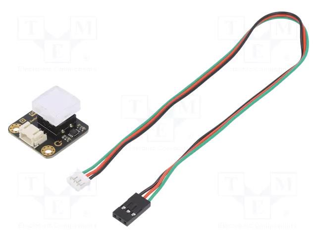 Module: button; Gravity; 3.3÷5VDC; digital; 27x26.5mm; Arduino DFROBOT DF-DFR0789-Y