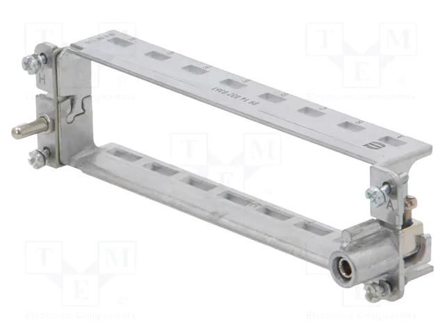 Frame for modules; Han-Modular®; size L32B; with lock; Modules: 8 HARTING 09140320361