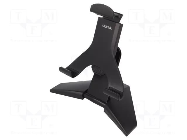 Stand; 0.5kg; 7÷11"; black; smartphone,tablet LOGILINK AA0153