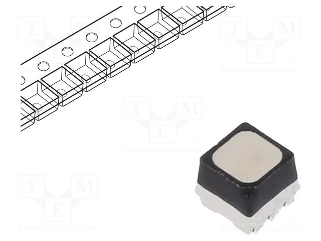 LED; RGB; SMD; 1.7÷2.4/2.7÷3.4/2.7÷3.4VDC; 2.8x2.8x2.5mm; 110° REFOND RF-W1SA28IS-A47