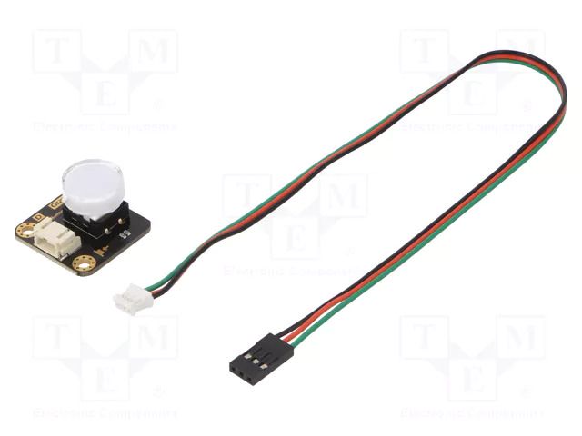 Module robotics: button; Gravity; 3.3÷5VDC; digital; 27x26.5mm DFROBOT DF-DFR0785-W