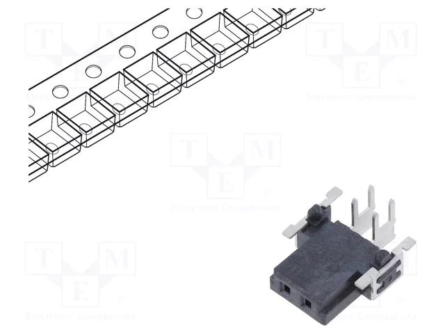 Connector: PCB to PCB; socket; female; PIN: 2; har-flex® Power HARTING 15650022701333