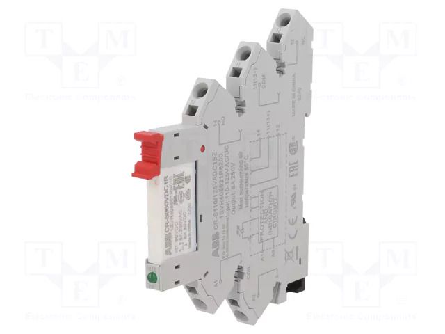 Relay: interface; SPDT; Ucoil: 110VAC,110VDC; CR-S ABB CR-S110VADC1CRZ