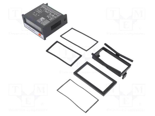 Counter: electronical; working time; LCD; Range: 99999,99h; CTR24 CROUZET CROUZET-87622170