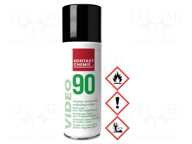 Cleaning agent; VIDEO 90; 400ml; spray; can; colourless; cleaning KONTAKT CHEMIE 90/400