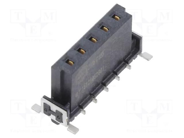 Connector: PCB to PCB; socket; female; PIN: 5; har-flex® Power HARTING 15620052601333