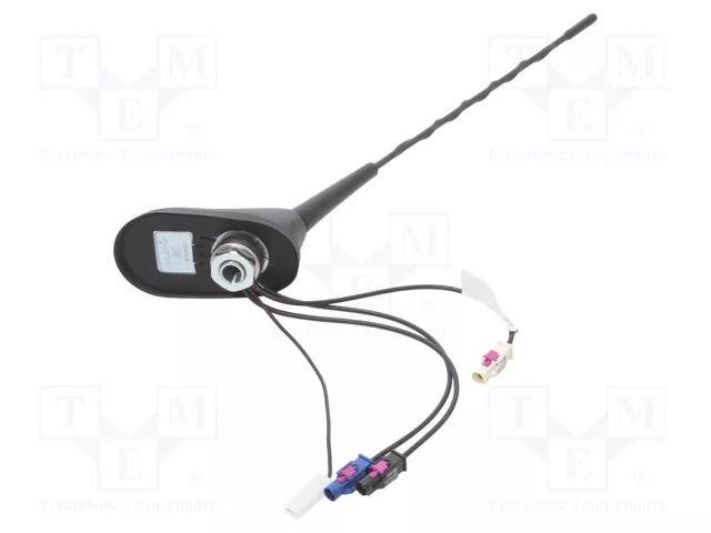 Antenna; car top,automotive; 0.3m; AM,DAB,FM,GPS; 0.25m; 12VDC MTA 7677845