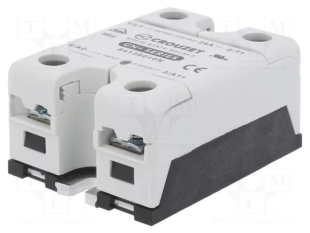 Relay: solid state; Ucntrl: 4÷32VDC; 25A; 12÷270VAC; GN+; 1-phase CROUZET 84138010N
