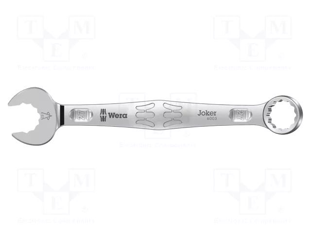 Wrench; combination spanner; 27mm; steel; Joker 6003; L: 300mm WERA WERA.05020504001