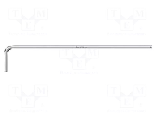 Wrench; Hex Plus key,spherical; HEX 3mm; Overall len: 126mm WERA WERA.05022120001
