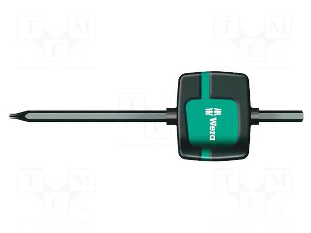 Screwdriver; hex key,Torx® PLUS; 15IP; Blade length: 47mm WERA WERA.05026382001