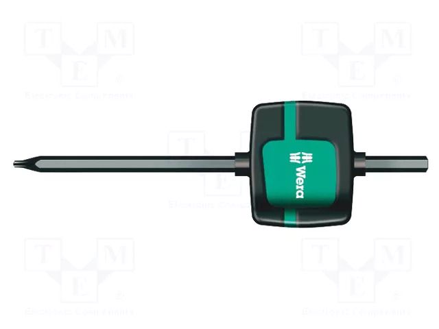 Screwdriver: standard; hex key,Torx® PLUS; 15IP WERA WERA.05026382001