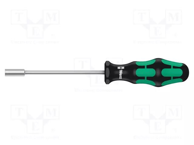 Screwdriver; 6-angles socket; HEX 4mm; Blade length: 125mm WERA WERA.05028215001