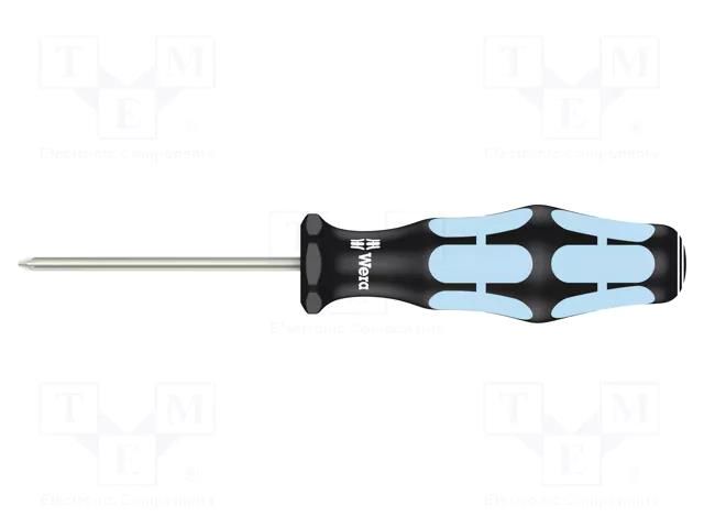 Screwdriver; Pozidriv®; PZ0; Blade length: 60mm WERA WERA.05032030001