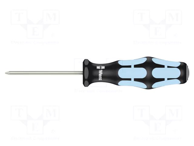 Screwdriver; Pozidriv®; PZ0; Blade length: 60mm WERA WERA.05032030001