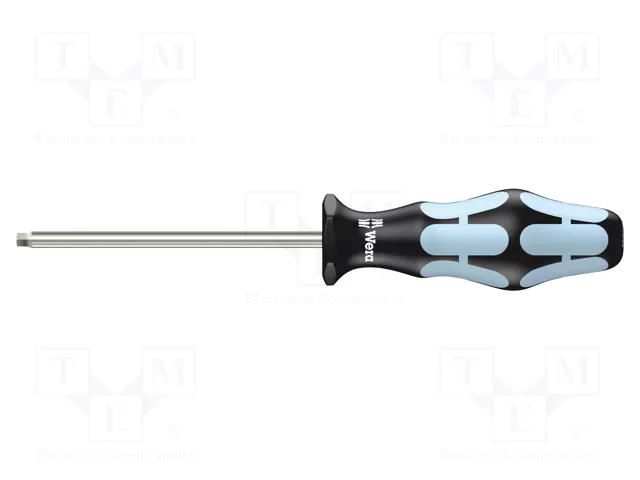 Screwdriver; square; RB2; Blade length: 100mm; Overall len: 205mm WERA WERA.05032071002