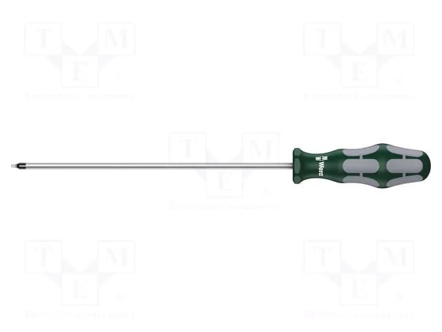 Screwdriver; square; RB1; Blade length: 200mm; Overall len: 298mm WERA WERA.05117683001