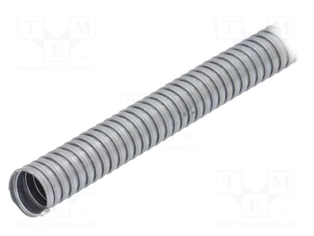 Protective tube; Size: 20; zinc-plated steel,galvanised steel HELLERMANNTYTON SC20-GS-ML-1