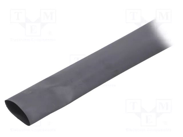 Heat shrink sleeve; glueless; 3: 1; 24mm; black; polyolefine TE Connectivity RNF-3000-24/8-0-SP
