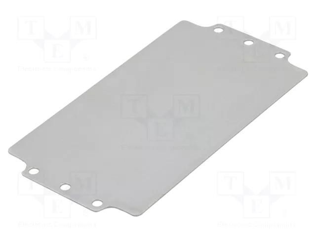 Mounting plate; steel; Plating: zinc RAYCHEM RPG MP-RJ-21