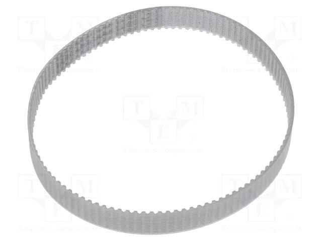 Timing belt; T2.5; W: 10mm; H: 1.3mm; Lw: 277.5mm; polyurethane OPTIBELT T2.5-277.5-10-77ZA