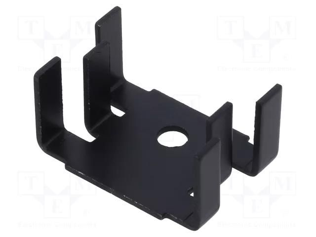 Heatsink: extruded; U; SOT32,SOT93,TO126,TO218,TO220,TO247,TOP3 SEIFERT ELECTRONIC KL-166/SW