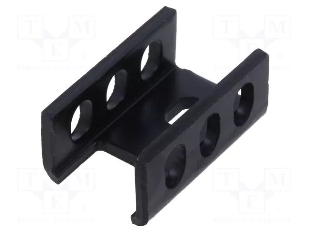 Heatsink: extruded; U; TO220; black; L: 25mm; W: 16mm; H: 11mm; 18°C/W SEIFERT ELECTRONIC KL-112/25/C/SW