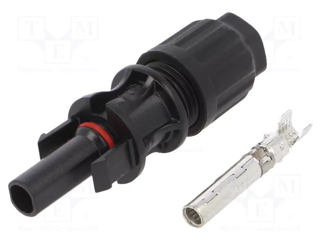 Connector: solar; plug; female; IP67; for cable; crimped; 35A CABUR IS24241N