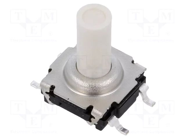 Microswitch TACT; SPST; Pos: 2; 0.05A/12VDC; SMD; none; 2.94N; 10mm E-SWITCH TL6120DF300QG
