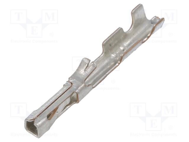 Contact; female; tinned; 0.3÷0.5mm2; cut from reel; crimped; 4A MOLEX MX-50420-8000/C