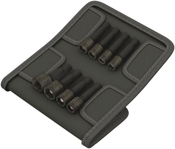 869/4 M Set A SB, 1 x 7.0x50.0; 1 x 8.0x50.0; 1 x 10.0x50.0; 1 x 12.0x50.0; 1 x 13.0x50.0; 1 x 1/4"x50.0; 1 x 5/16x50.0; 1 x 3/8"x50.0, Wera 05073495001