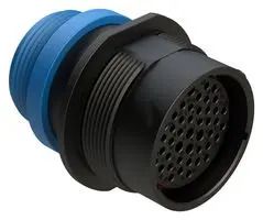 47 POSITION RECEPTACLE, SOCKET, SHELL SIZE 24, REDUCED DIAMETER SEAL (BLUE), SMALL THREAD ADAPTER 86AK2799 AHDP04-24-47SR-STA