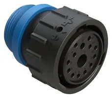 14 POSITION PLUG, SOCKET, SHELL SIZE 24, REDUCED DIAMETER SEAL (BLUE), SMALL THREAD ADAPTER 86AK2811 AHDP06-24-14SR-STA