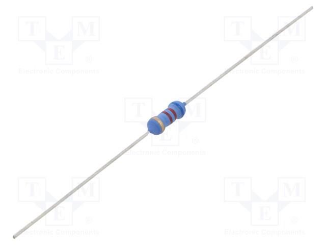 Resistor: metal oxide; 6.2kΩ; 500mW; ±5%; Ø3.5x10mm; -55÷155°C TE Connectivity ROX05SJ6K2