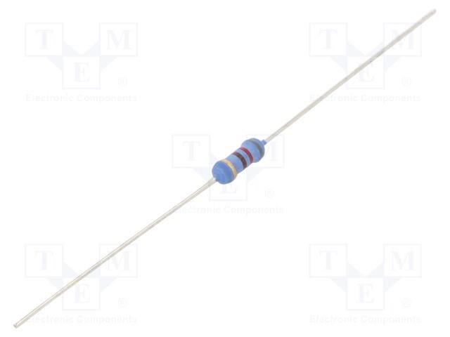 Resistor: metal oxide; 820Ω; 500mW; ±5%; Ø3.5x10mm; -55÷155°C TE Connectivity ROX05SJ820R