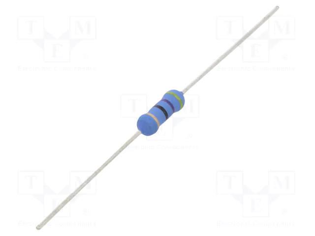 Resistor: metal oxide; 47Ω; 1W; ±5%; Ø3.5x10mm; -55÷155°C TE Connectivity ROX1SJ47R