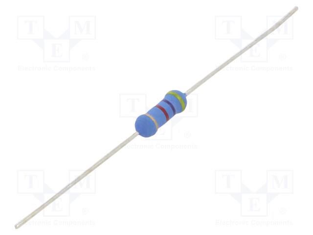 Resistor: metal oxide; 4.7kΩ; 1W; ±5%; Ø3.5x10mm; -55÷155°C TE Connectivity ROX1SJ4K7