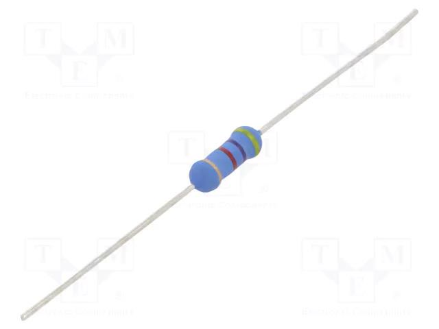 Resistor: metal oxide; 4.7kΩ; 1W; ±5%; Ø3.5x10mm; -55÷155°C TE Connectivity ROX1SJ4K7