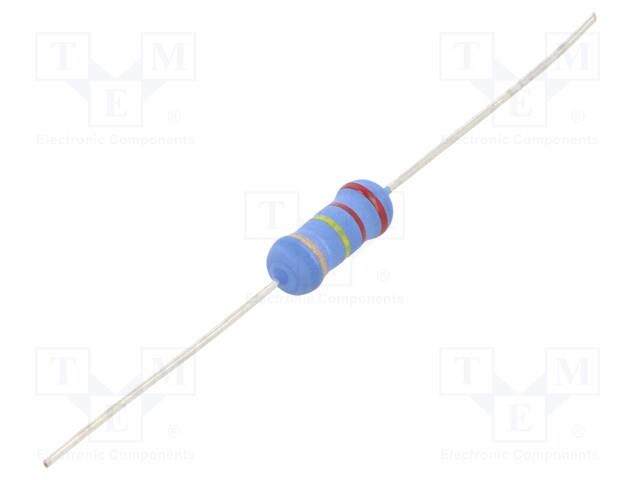 Resistor: metal oxide; 220kΩ; 2W; ±5%; Ø5x12mm; -55÷155°C TE Connectivity ROX2SJ220K