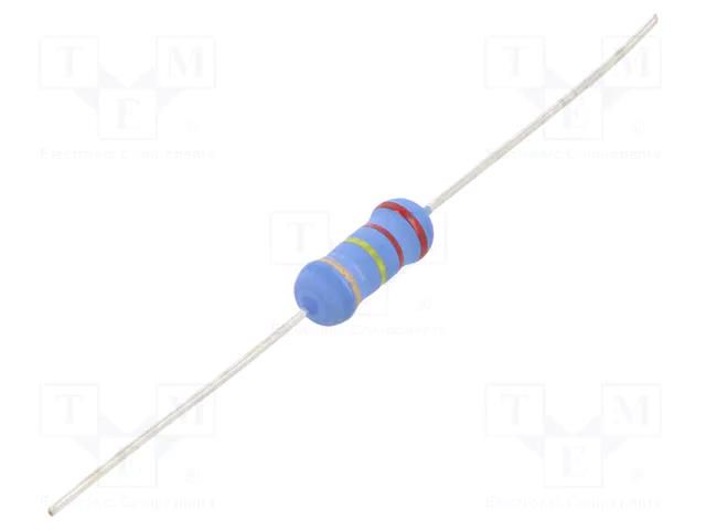 Resistor: metal oxide; 220kΩ; 2W; ±5%; Ø5x12mm; -55÷155°C TE Connectivity ROX2SJ220K
