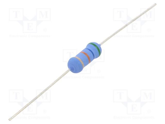 Resistor: metal oxide; 56kΩ; 2W; ±5%; Ø5x12mm; -55÷155°C TE Connectivity ROX2SJ56K
